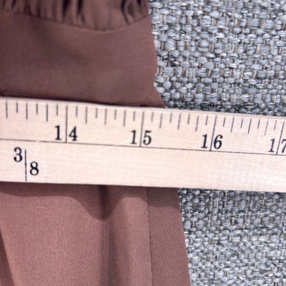 Theory Y2k‎ Babydoll Dress Brown 10 - Picture 10 of 14